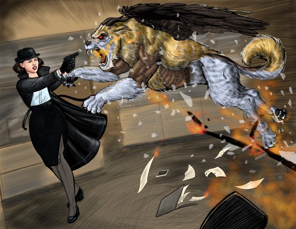 Lucy and Caacrinolaas by Shaun Riaz